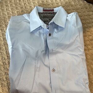 Ted Baker Men's Light Blue Dress Shirt 16.5 Like New condition